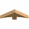 Ekena Millwork Bellingham Timber Gable Bracket, Western Red Cedar, 36"W x 10"H x 5 1/2"D x 5 1/2"F, 7/12 Pitch GBW036X10X0606BEL00SWR - alternate 5